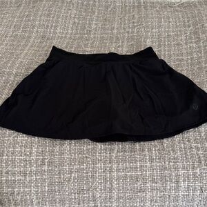 Never Worn Lululemon Athletica Black Mini Skirt